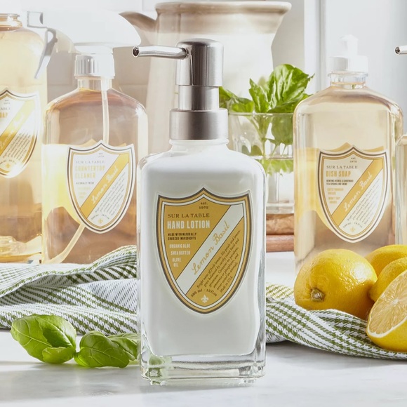 Sur La Table Lemon Basil Hand Soap and Lotion Set - Picture 11 of 12